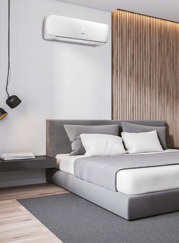 Instalación de aire acondicionado en Palencia Valladolid Burgos con precio barato. Bomba Calor Hisense. 16